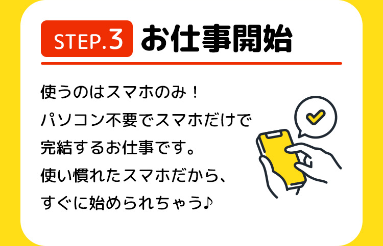 お仕事開始